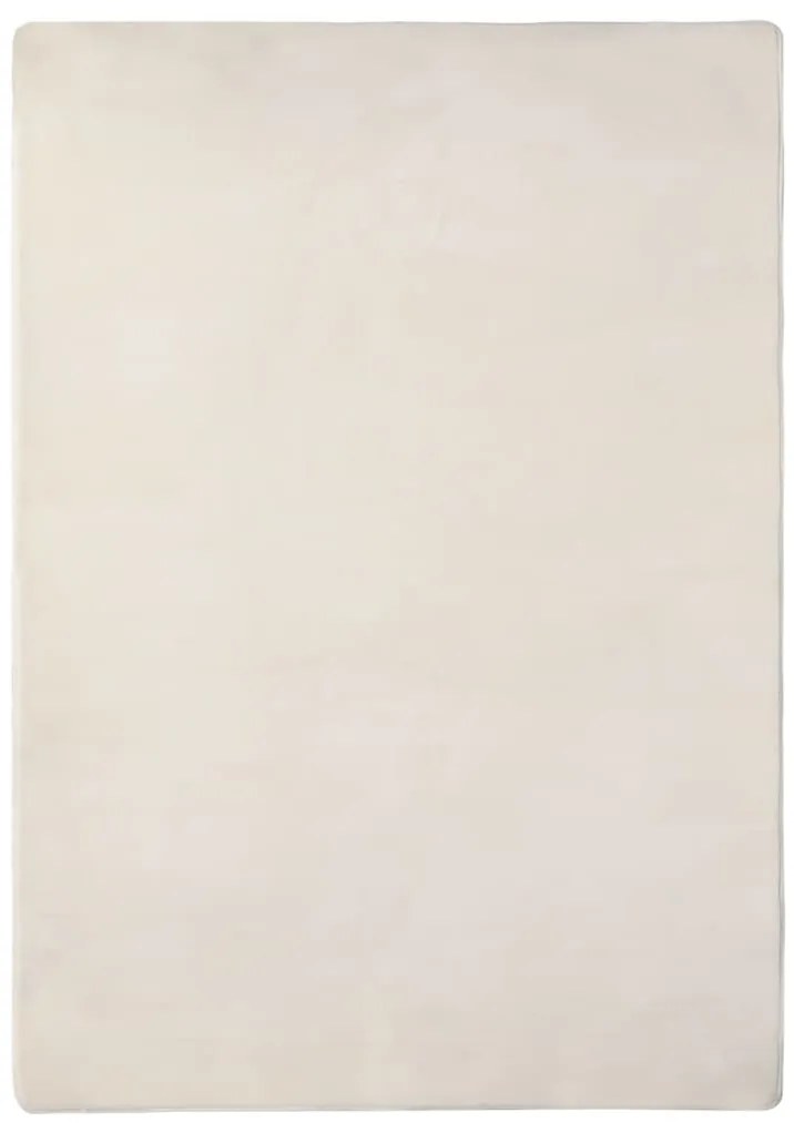 vidaXL Tapete teddy 170x120 cm cor creme