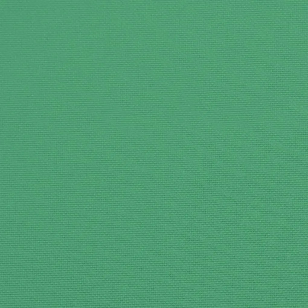 Almofadões banco jardim 2 pcs 100x50x7cm tecido oxford verde
