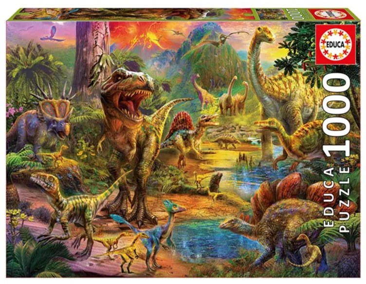 Puzzle Dinosaur Land Educa (1000 Pcs)