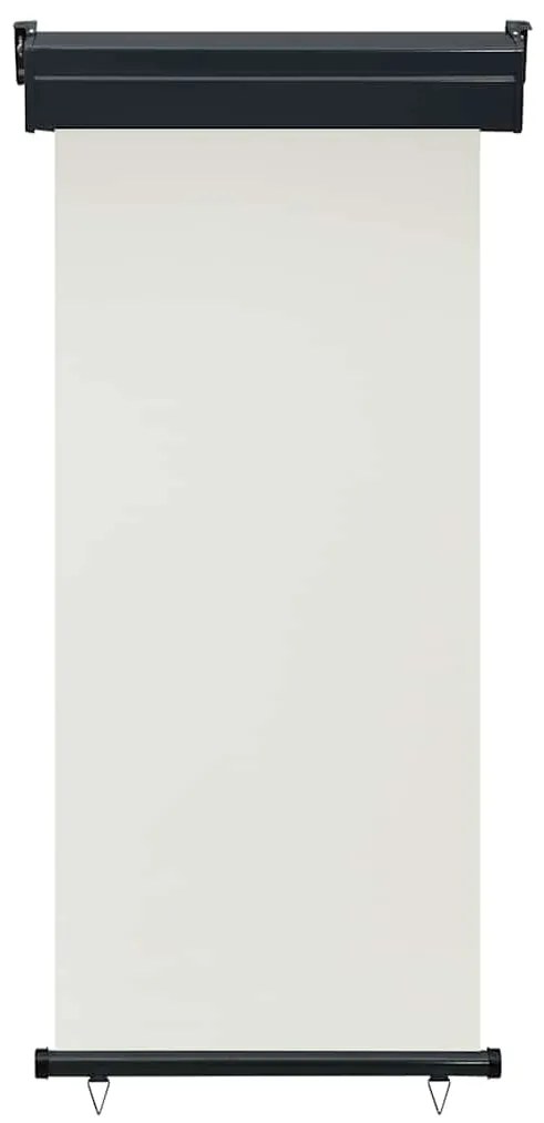 Toldo lateral para varanda 80x250 cm creme