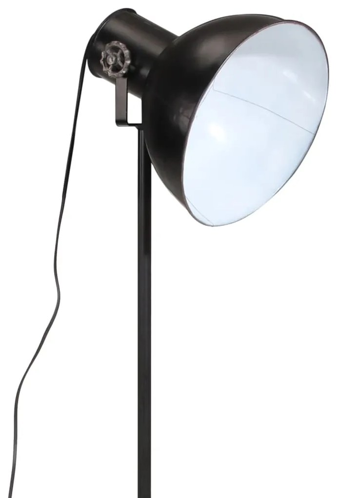 Candeeiro de pé 25 W 61x61x90/150 cm E27 preto