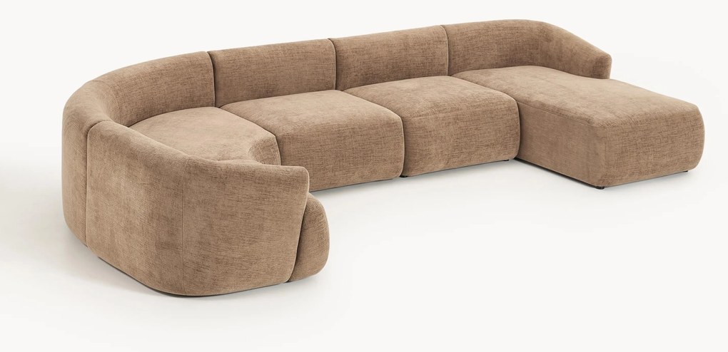 Sofá de canto comprido modular XL Sofia