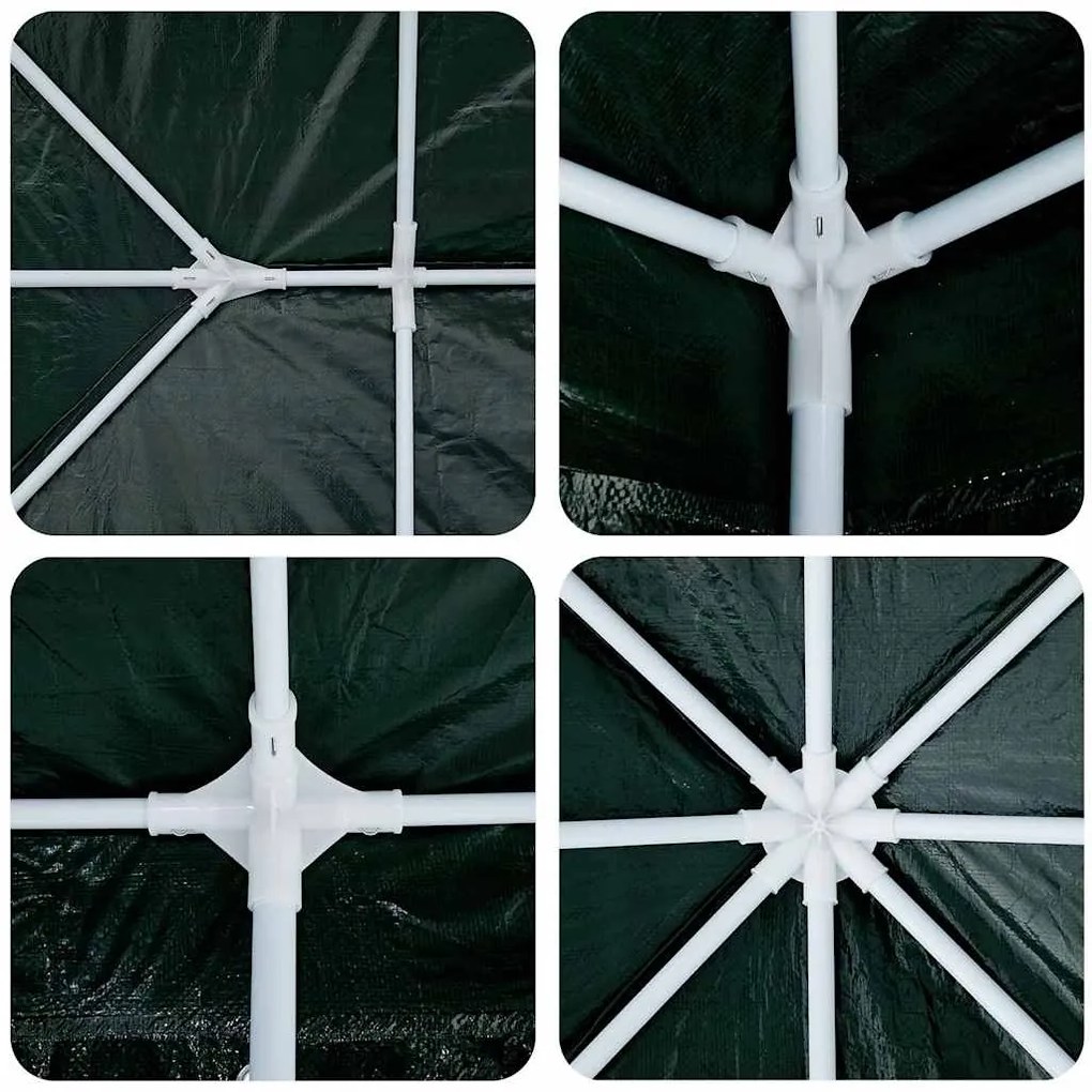 Tenda de Festa Verde 4x4 m PE