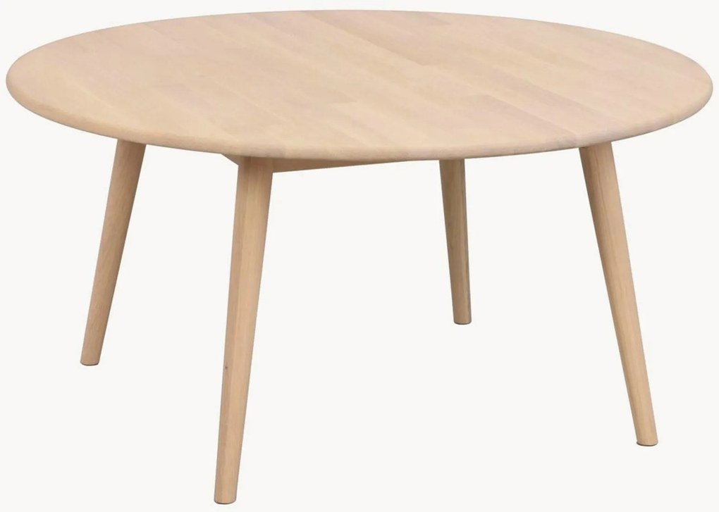 Mesa de centro redonda em madeira de carvalho Tompkins