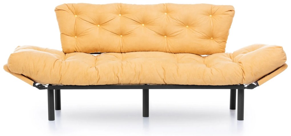 Conjunto de Mesas de Apoio Stil Metal Ferforje – Creme e Preto – 46x62