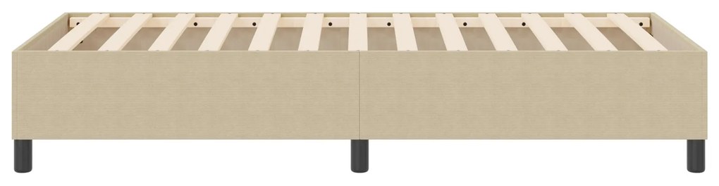 Cama Box vidaXL Verde Claro Cinza 90x200 cm em Tecido de Corduroy
