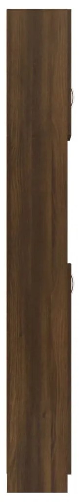 Armário Alto Loony de 190cm - Nogueira - Design Moderno
