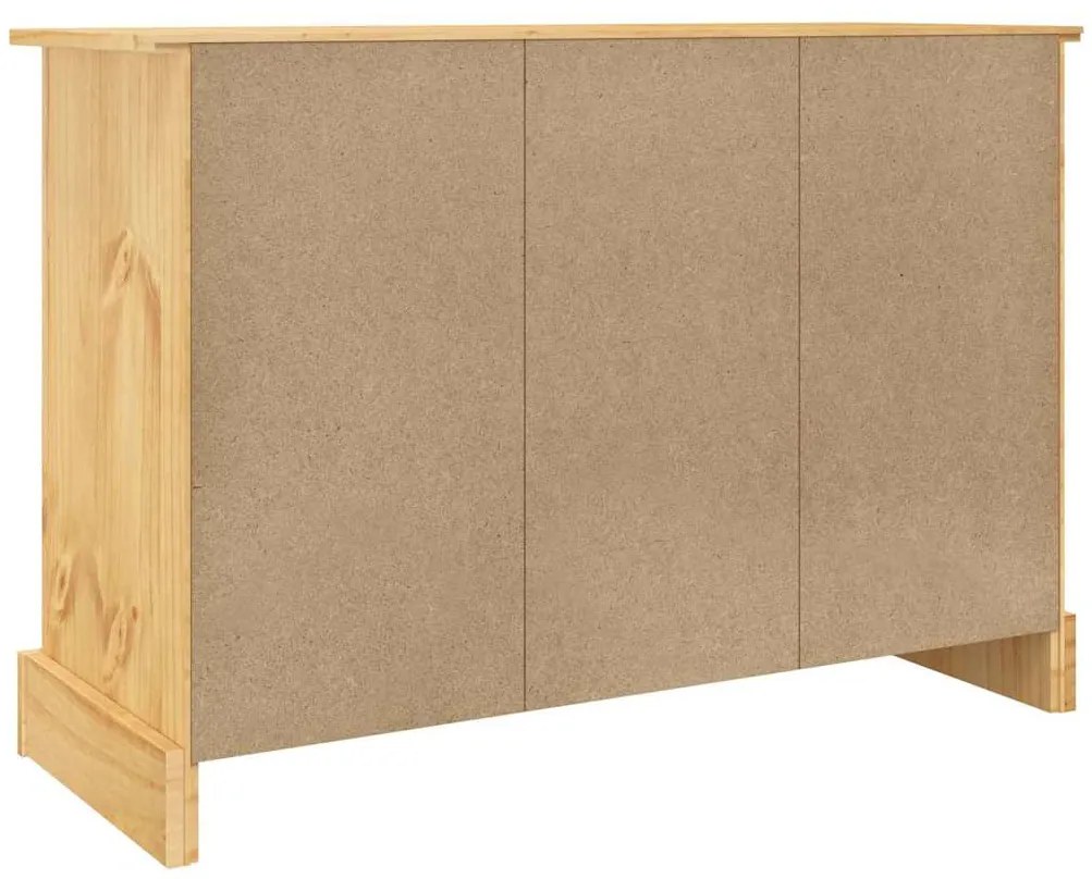 Aparador Corona 112x44x78 cm pinho mexicano maciço castanho