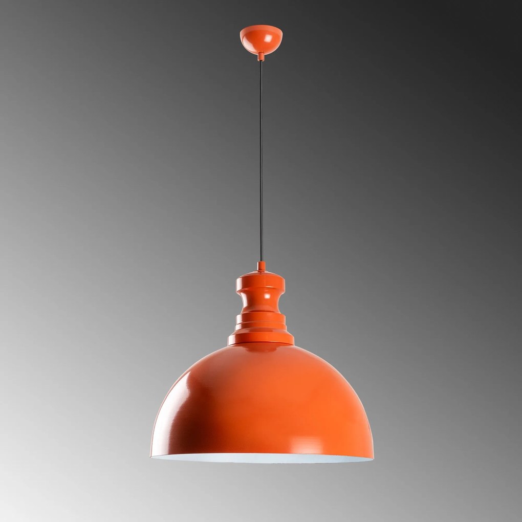 Candeeiro de Teto Kure – Laranja – Ø40 h:37 cm