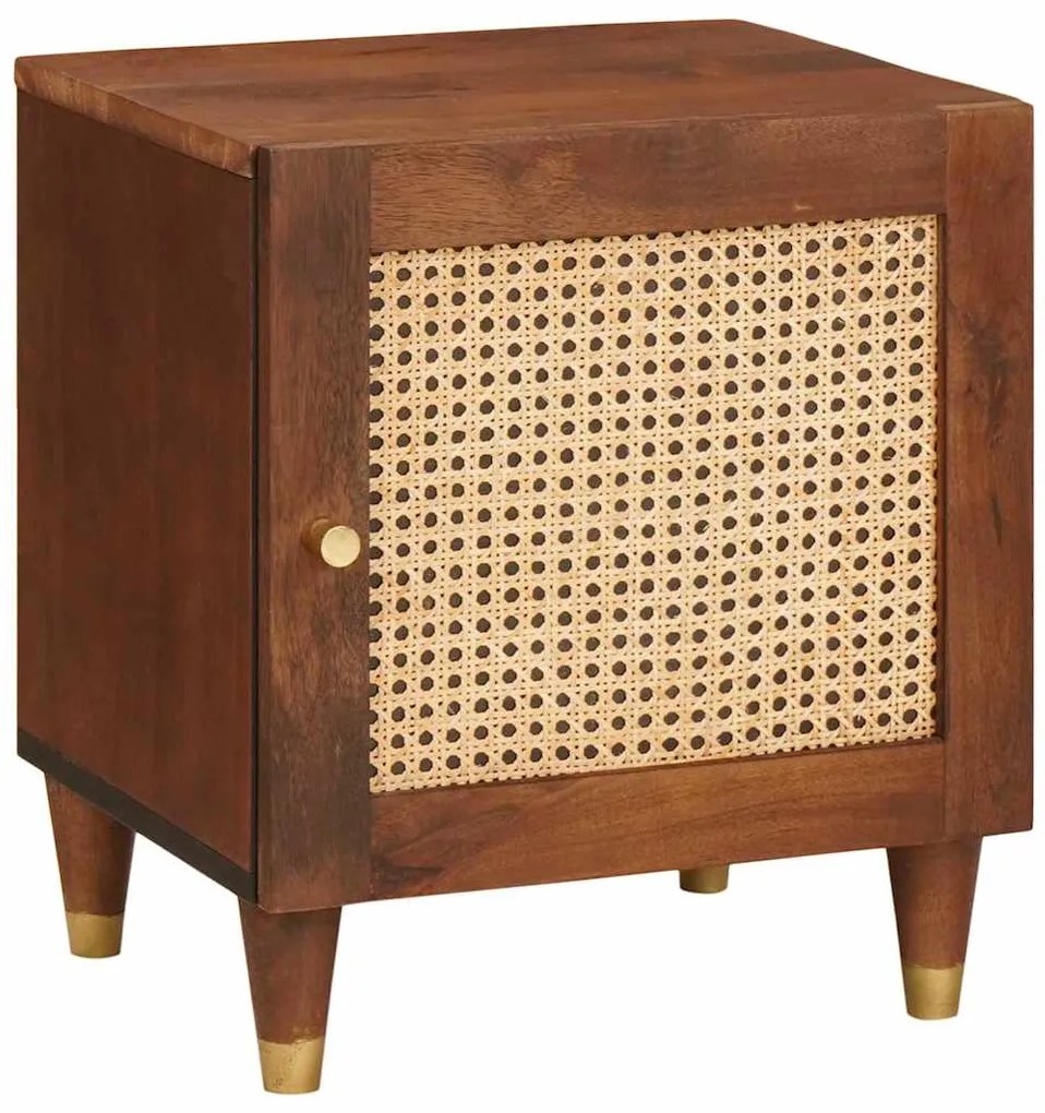 vidaXL Armário de Cabeceira Castanho 40 x 33,5 x 46 cm