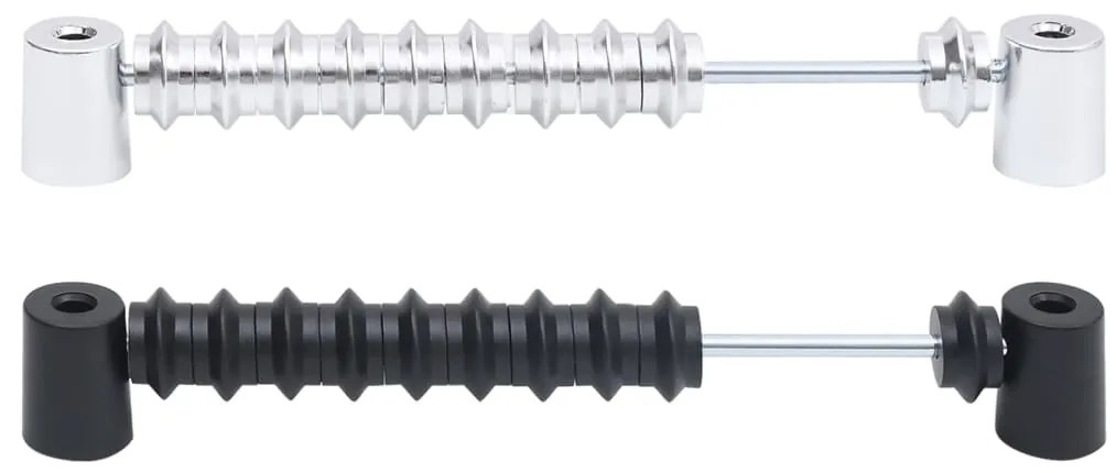 Marcador de pontuação p/ matraquilhos 2 pcs preto e prateado