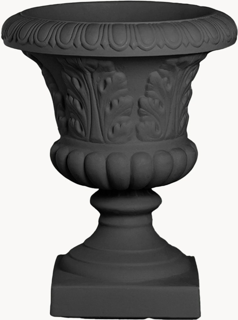 Vaso para exterior Fogliato, Alt 60 cm