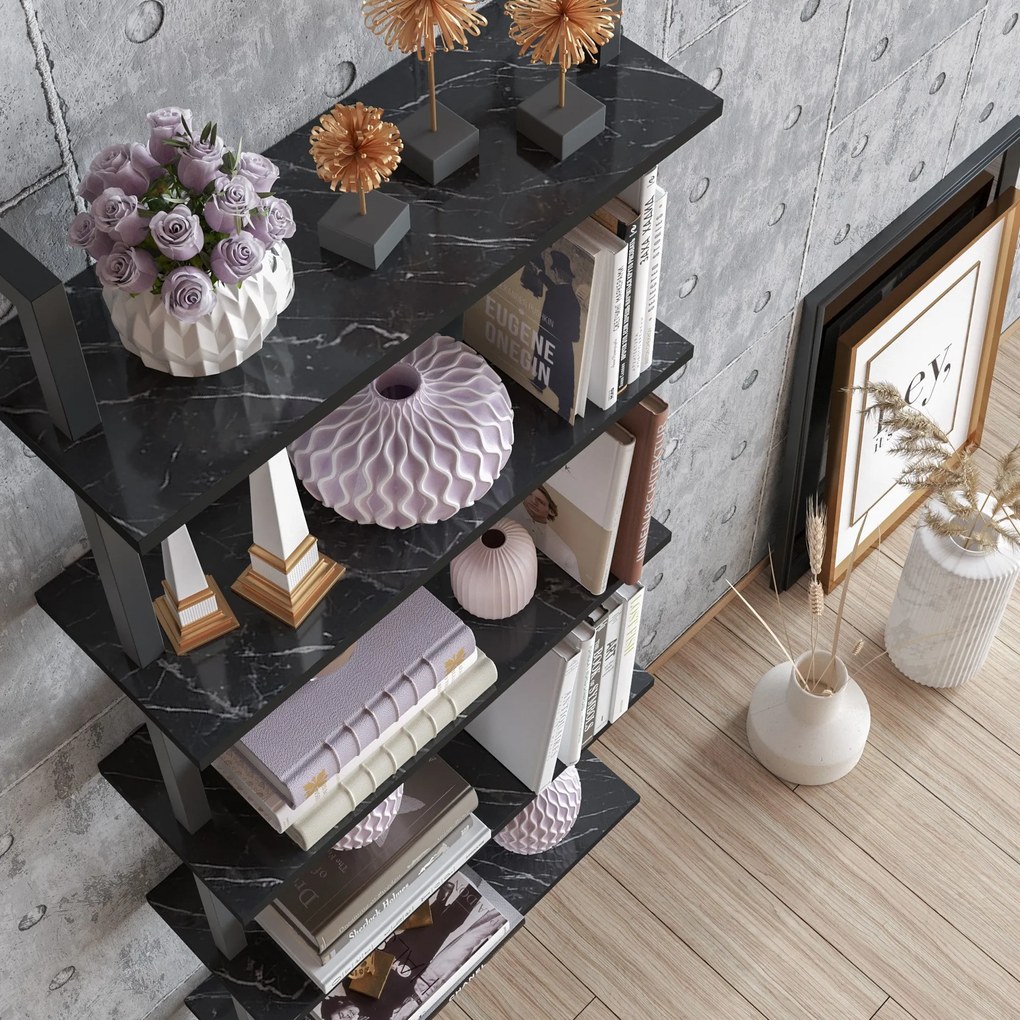 Estante Piante – Preto – 60 cm x 174 cm x 22 cm