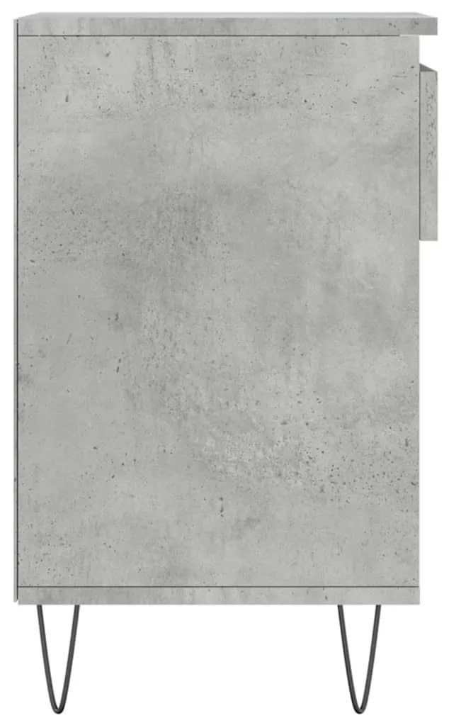 Sapateira 102x36x60 cm derivados de madeira cinzento cimento