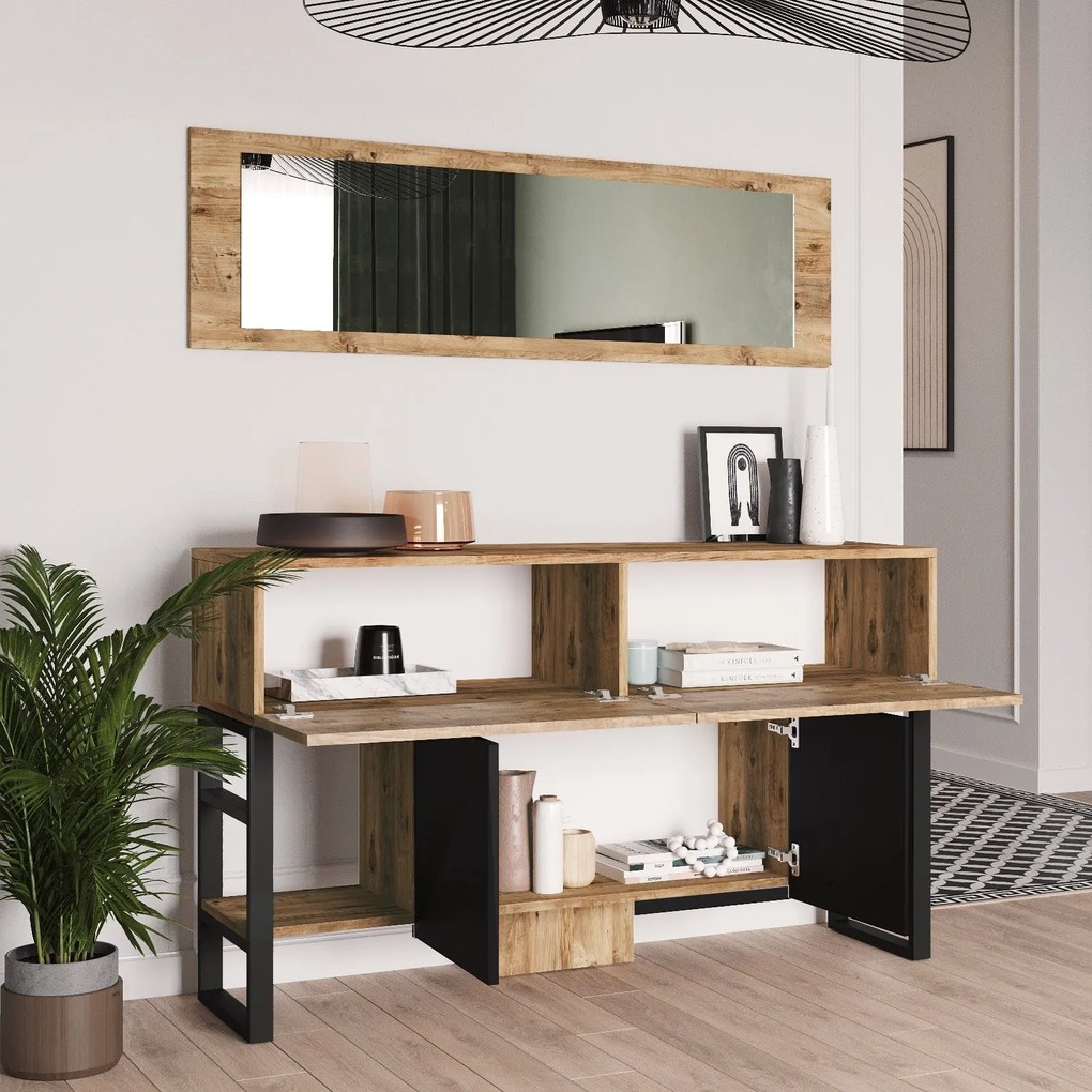 Console ML26 – Atlantic Pine – 139 cm x 83,6 cm x 43,3 cm