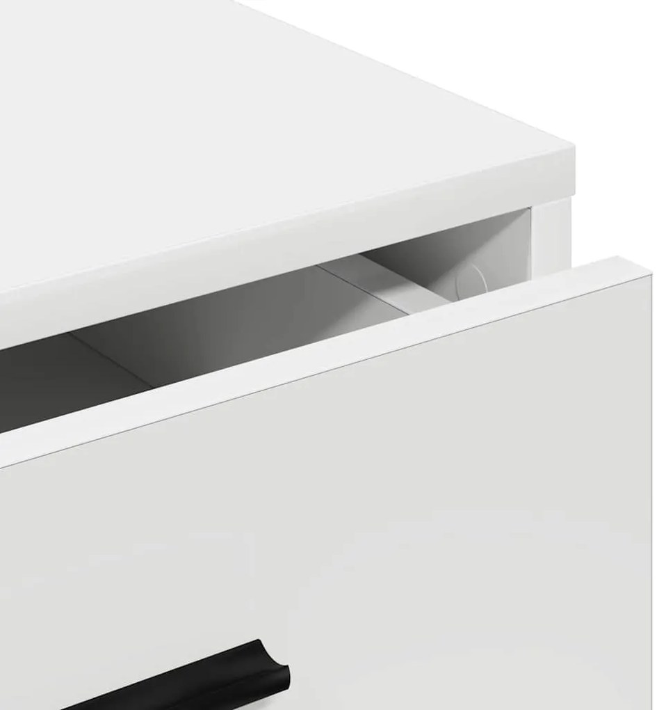 Sideboard vidaXL Branco 40x41x75 cm Madeira engenheirada
