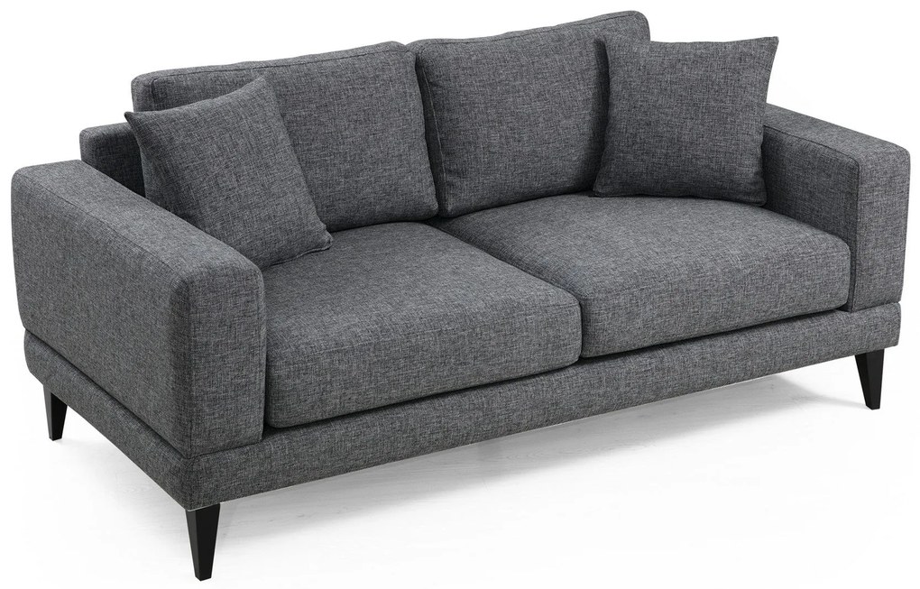 Sofá de 2 Lugares Nordic – Cinzento Escuro – 180 x 90 x 85 cm