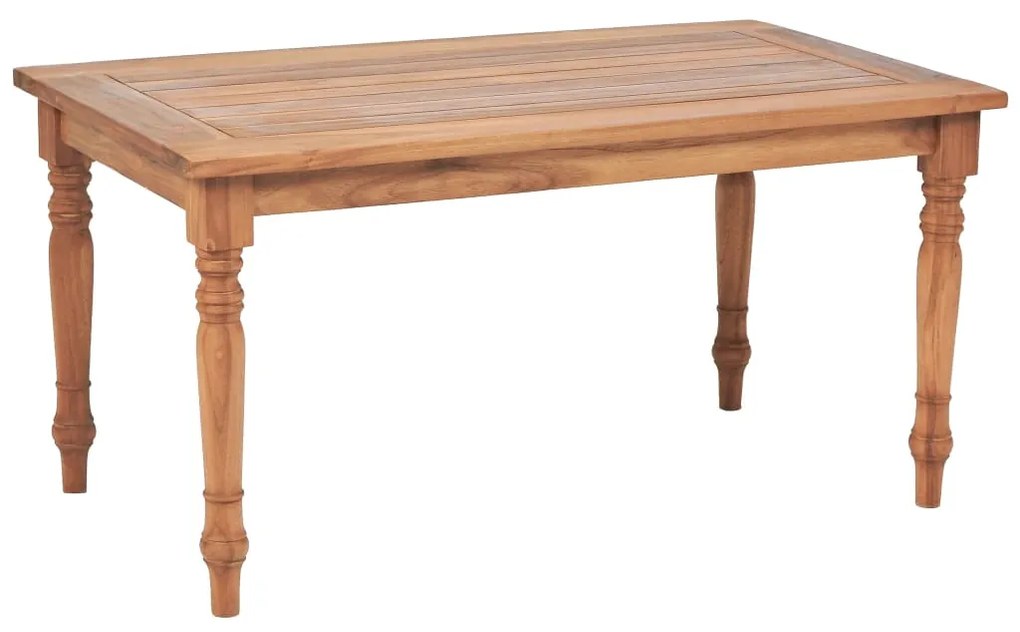 Mesa de centro Batavia em teca 90x50x45 cm