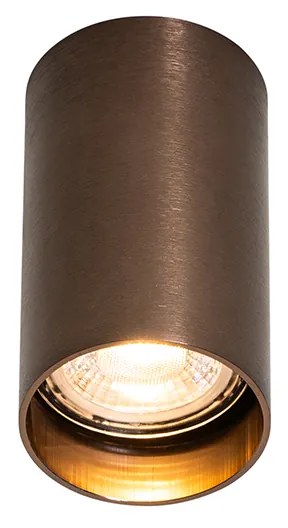 Foco moderno bronze escuro 5,5 cm - Tuba Moderno