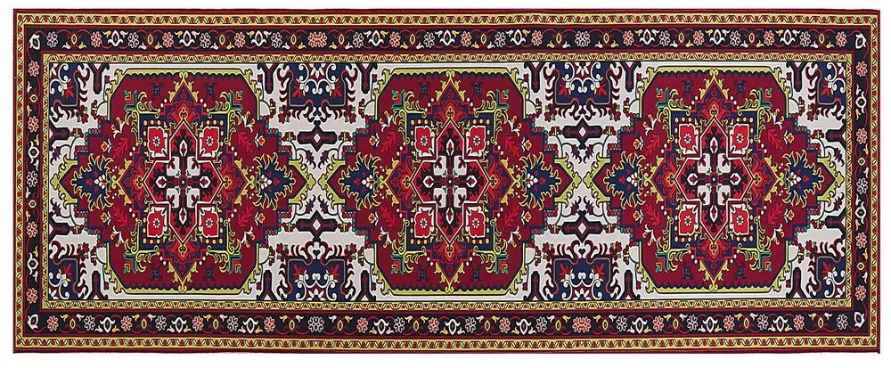 Tapete vermelho 80 x 200 cm COLACHEL Beliani
