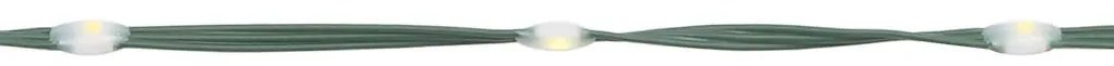 LED Árvore de Natal 1028 LEDs Branco Quente 403 cm