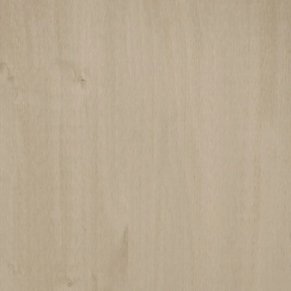 Aparador HAMAR 113x40x80 cm pinho maciço castanho-mel