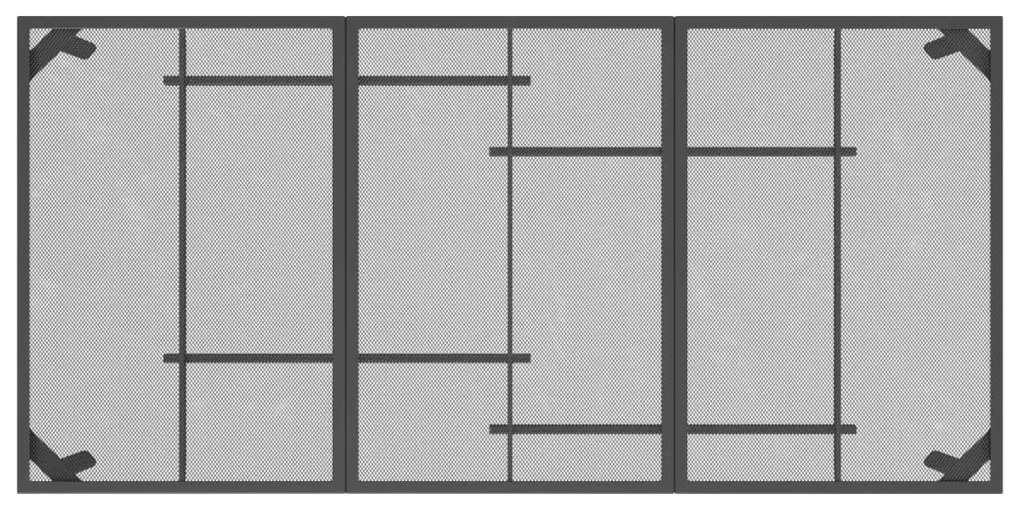 9 pcs conjunto de jantar para jardim rede de metal antracite