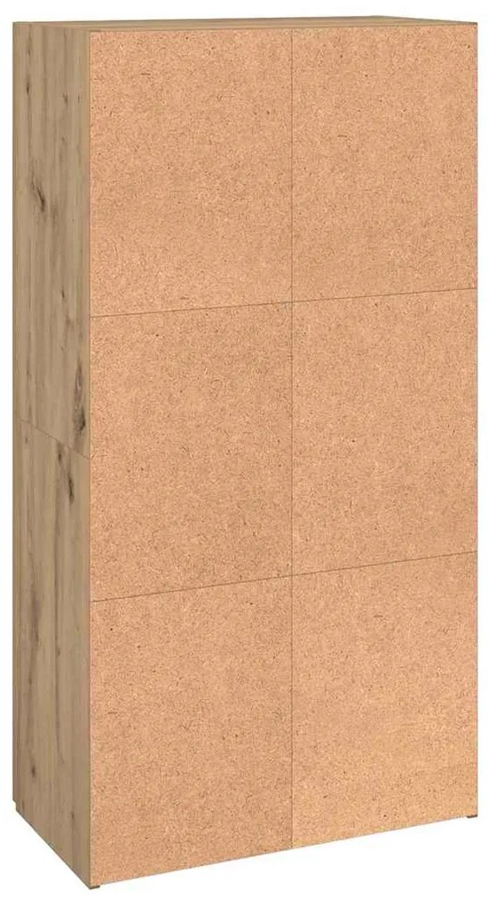 Armário de Escritório carvalho artisiano 60 x 32 x 115 cm