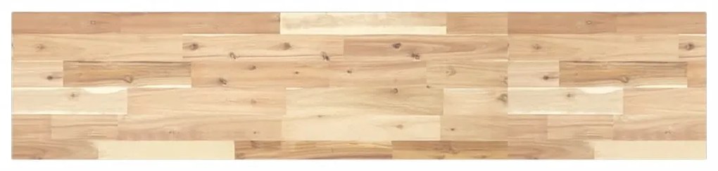 Prateleira flutuante 2pcs 160x30x2cm acácia maciça não tratada