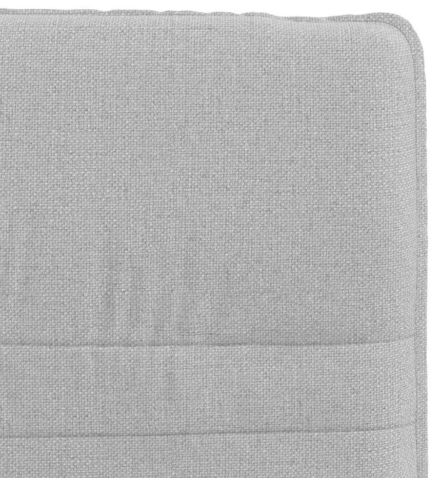 Cadeiras de jantar 2 pcs tecido cinza nuvem