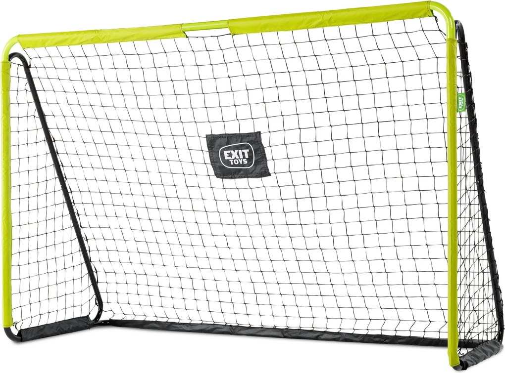 Baliza de futebol em aço Tempo, 240 x 160 cm - verde/preto