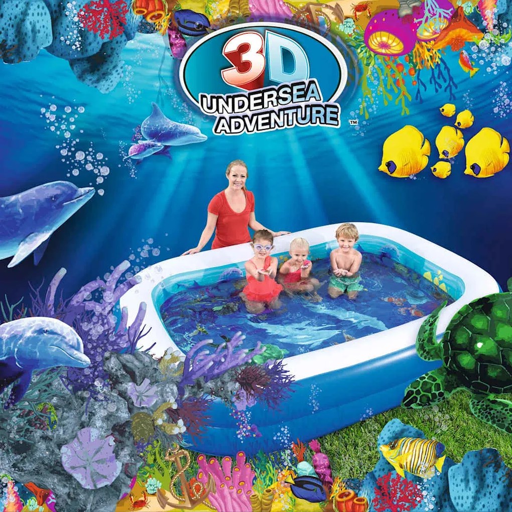 Piscina insuflável Undersea Adventure 54177