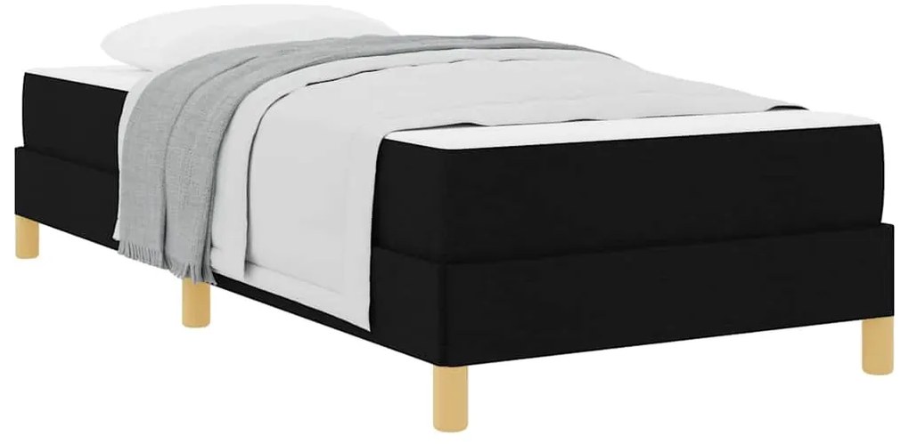 Cama Box Preto, Marrom 90 x 190 cm