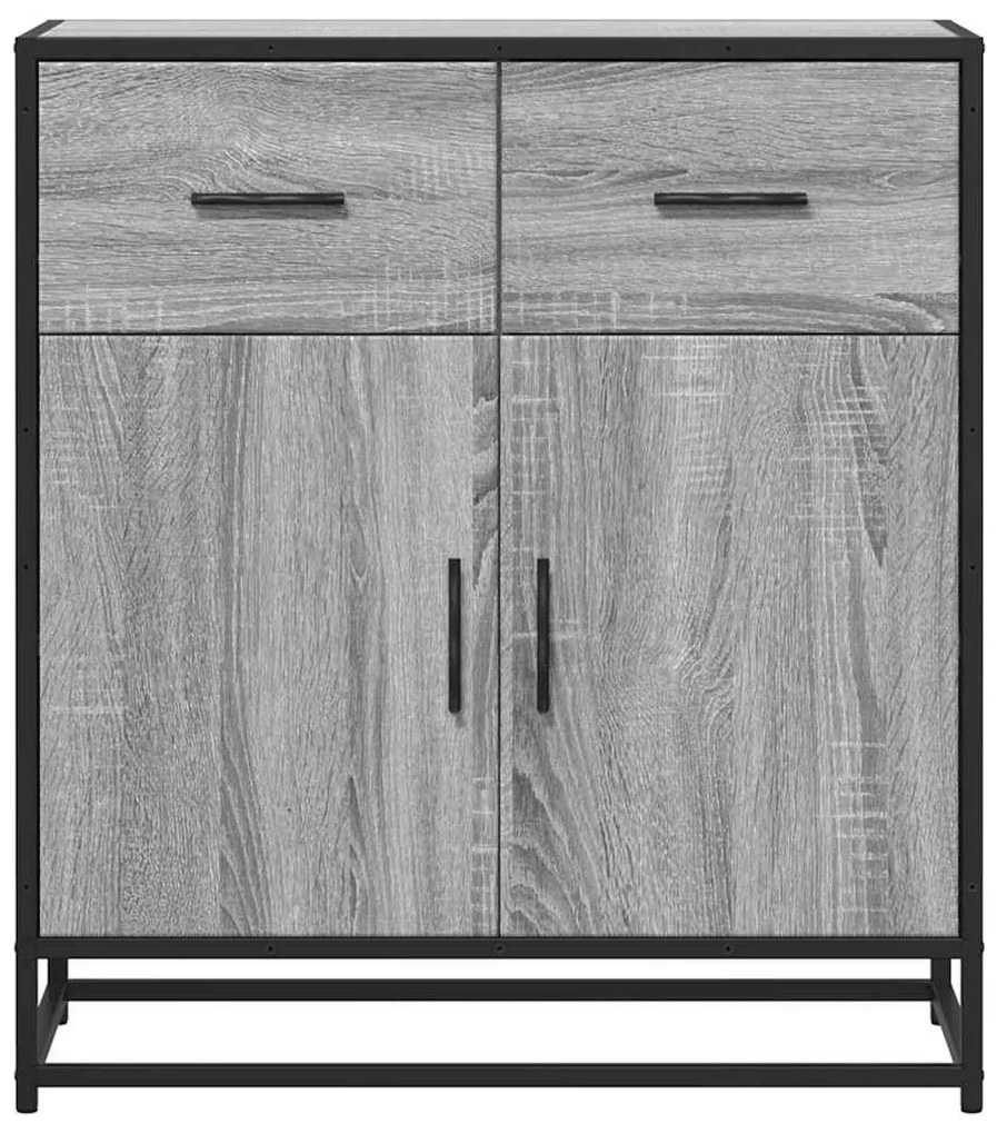 Aparador 68x35x76 cm deriv. de madeira cinzento sonoma