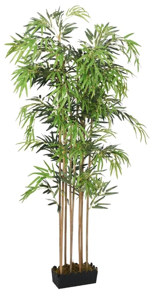 Árvore de bambu artificial 1095 folhas 150 cm verde