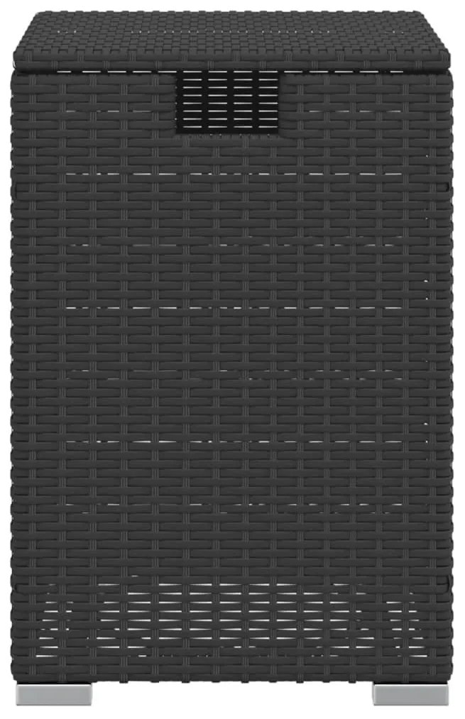 Cobertura para botija de gás 40x40x60 cm vime PE preto