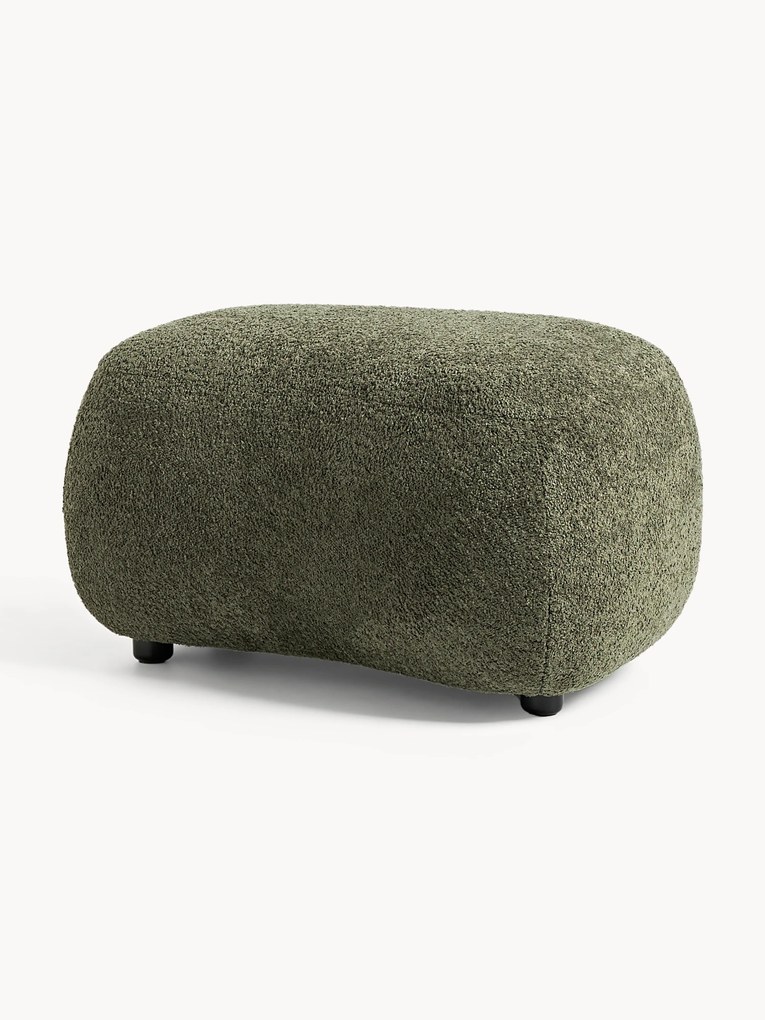 Teddy-Bouclé Sofa Ottoman Alba