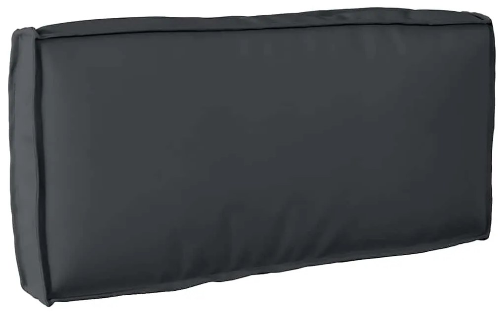 vidaXL Almofada de palete para encosto Preto 80 x 40 x 12 cm