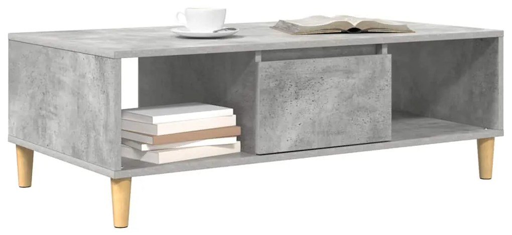 Cinzento cimento 103.5 x 60 x 35 cm Madeira processada
