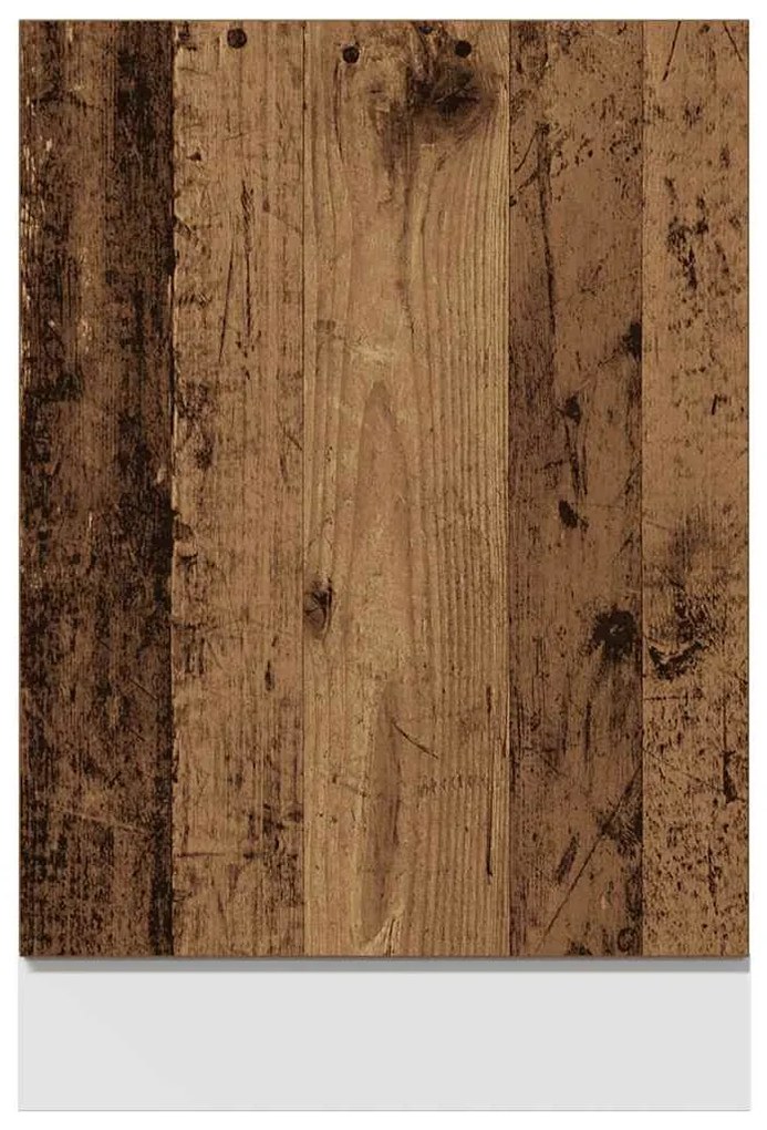 Painel máq lavar louça “Lyon” 45x3x67 cm madeira velha