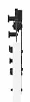 Porta Deslizante vidaXL com Conjunto de Hardware Branco 83x211 cm Made