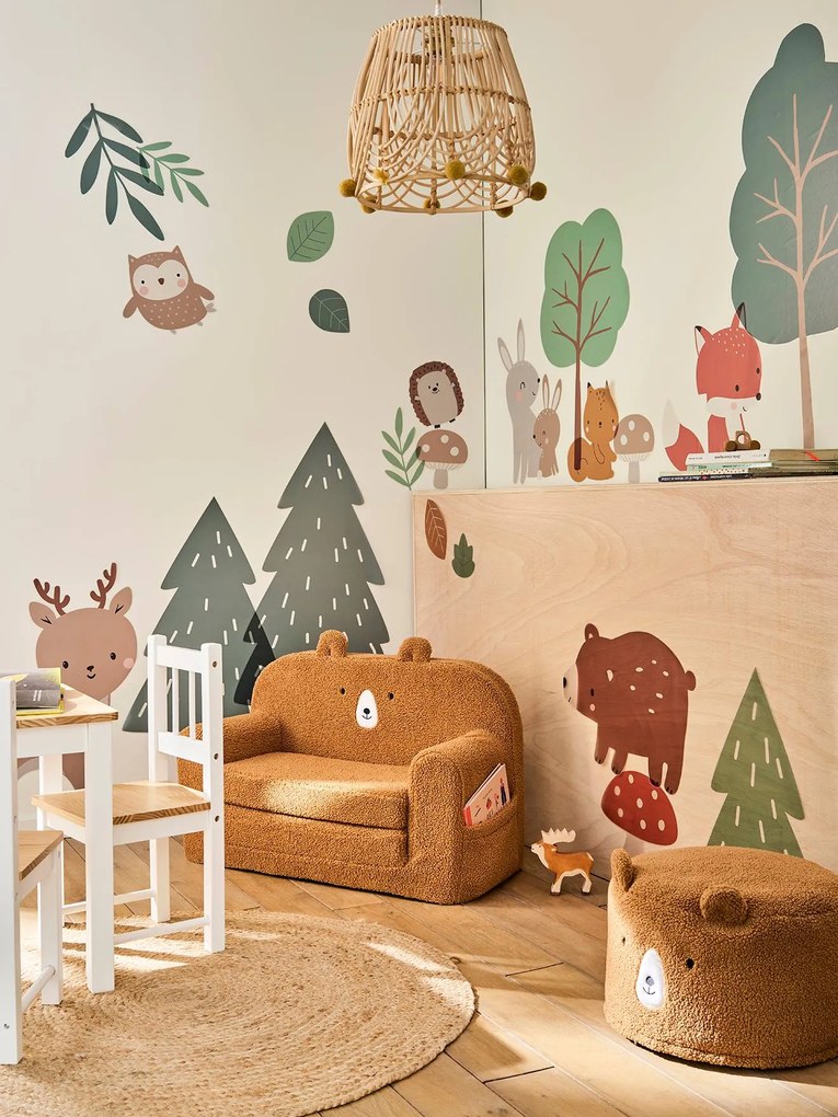 Autocolante XXL GREEN FOREST verde estampado