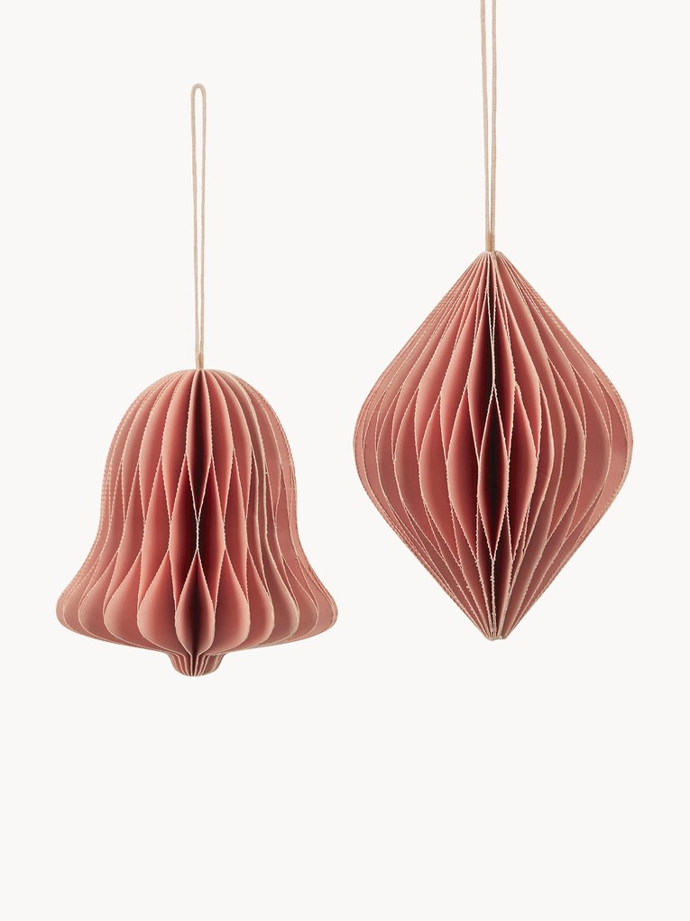 Ornamentos para árvore Christmas Mix, conjunto de 2