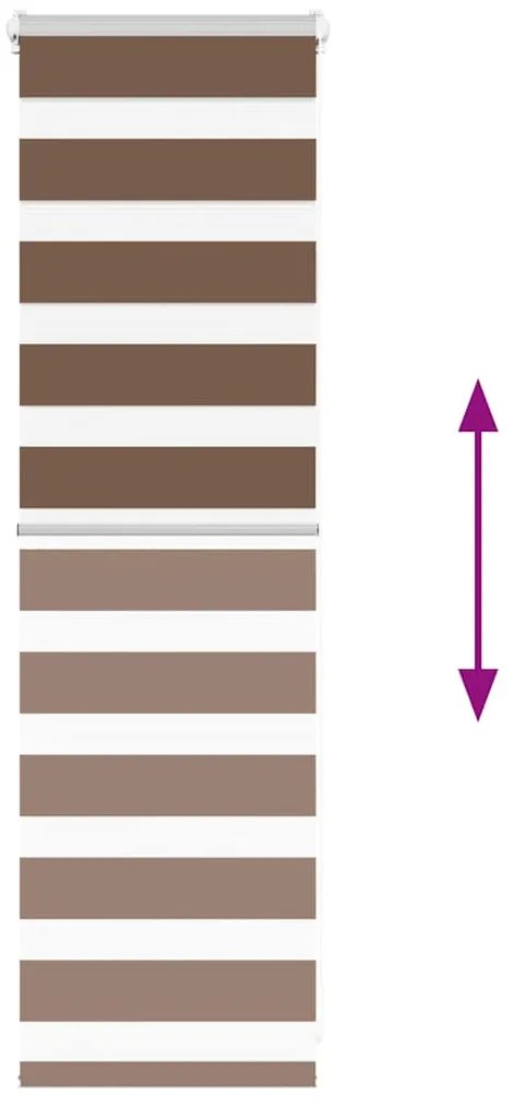 Cortina de zebra 50x100 cm largura do tecido 45,9 cm poliéster