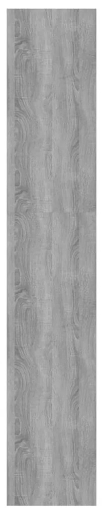 Estante/divisória 60x30x166cm derivados madeira cinzento sonoma