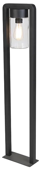 Candeeiro de pé exterior moderno preto IP44 - Jarra Balanco Moderno