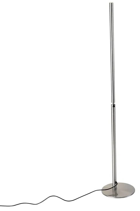 Candeeiro de mesa moderno em aço com dimmer tátil incl. LED - Douwe Moderno
