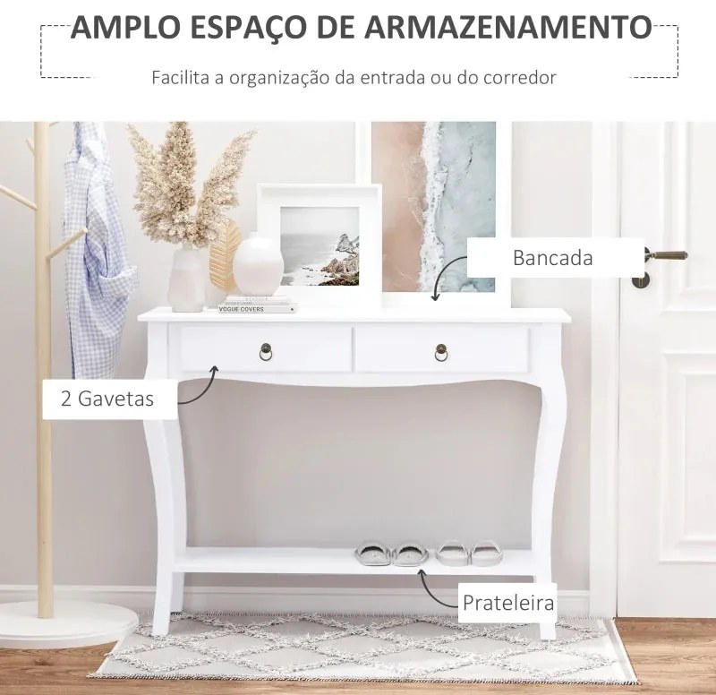 Consola de Entrada Nassi - Design Clássico