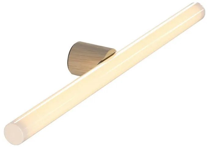Candeeiro de parede ou teto Esse14 para lâmpada LED linear S14d - Impermeável IP44 - Natural / Sim
