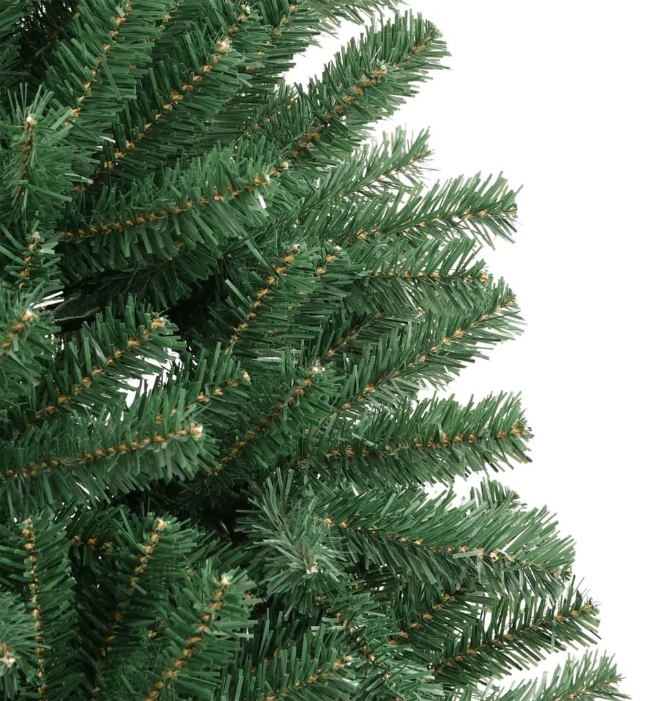 Árvore de Natal artificial articulada com suporte 300 cm verde